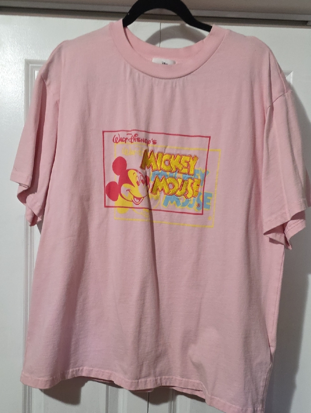Disney Pink Mickey Mouse Graphic Tee